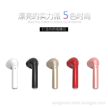 Wireless Earphone Bluetooth HBQ i7 TWS True Wireless Earbuds Mini Bluetooth V4.2 DER Stereo Headset Sports Headphone